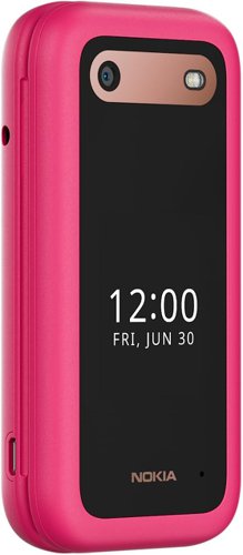 Nokia 2660 2.8 Inch 4G Dual SIM 32MB RAM 128MB Pop Pink Flip Mobile Phone