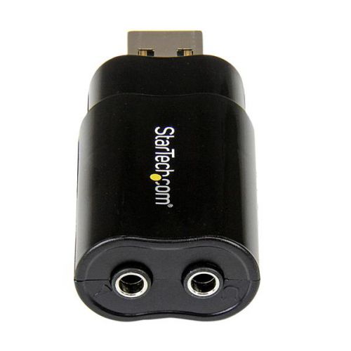 StarTech.com USB Audio Adapter External Sound Card